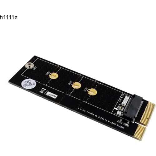 H1111Z Add On Cards PCIE to M2 Adapter M.2 SSD PCIE Adapter M2 SSD Adapter NVME PCI Express X4 Raiser M Key for 2230-2280 M2 SSD