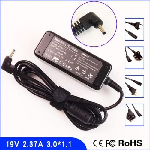 AJEYO 19V 2.37A Laptop Ac Adapter Charger For Acer KP.0450H.001,AK.045AP.075,AK.045AP.061,A13-045N2A,KP.04503.001