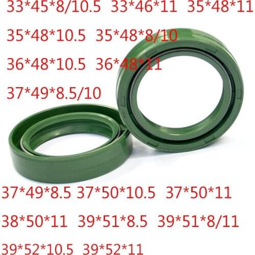Motorcycle Oil seal Absorbing Front fork shock absorbing Ring 33x45x8/10.5 33x46x11 35x48x10.5 35x48x11 35x48x8/10 36x48x10.5