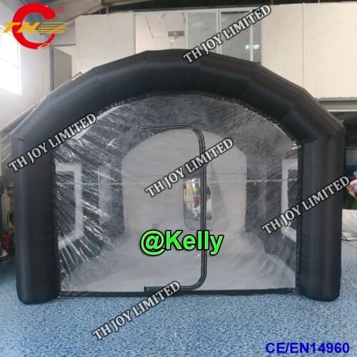 5x4x3mH inflatable spray booth for sale, customized inflatable car painting tent
