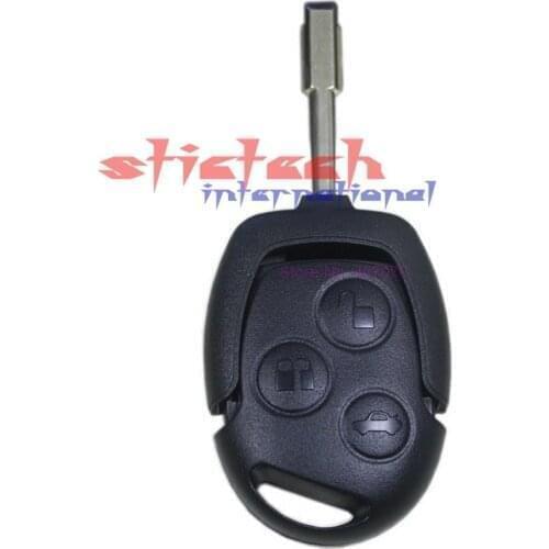 By DHL or Fedex 20pcs 3 BUTTON 433MHZ REMOTE ENTRY KEY FOB FOR FIESTA FOC KA TRANSIT with 4D60 chip
