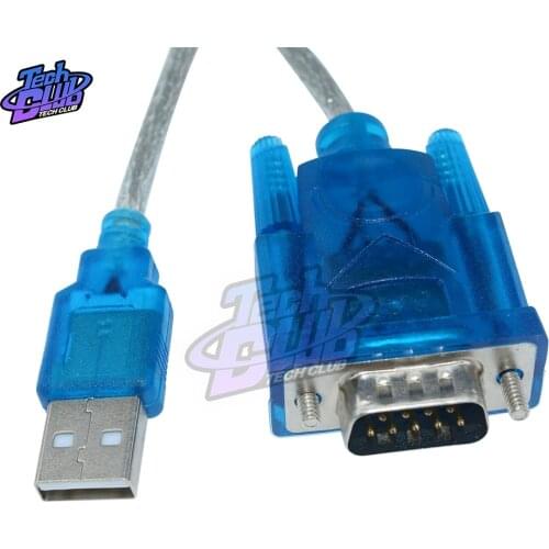 USB to RS232 Serial Port 9 Pin DB9 Cable USB to Com Adapter Converter HL-340 Computer DB9 Male Cable