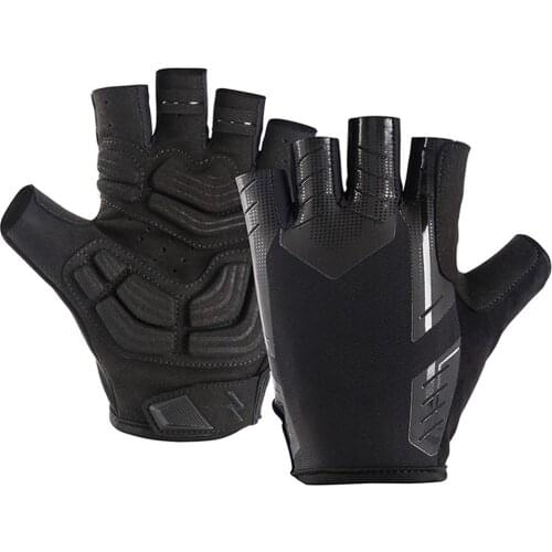 Summer Cycling Gloves Anti Sweat Shockproof MTB Half Finger Bicycle Glove Gym Fitness Fingerless Gloves Outdoor Sport Equipment