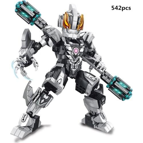 2021 NEW Outer Space Super Heroes Ultramans Belial Building Blocks Set Bricks Creative DIY Movie Classic Model Children Toys