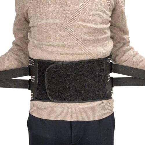 Adjustable Waist Trainer Magnetic Belt Lower Back Brace Spine Support Waist Belt Orthopedic Breathable Lumbar Corset Belt