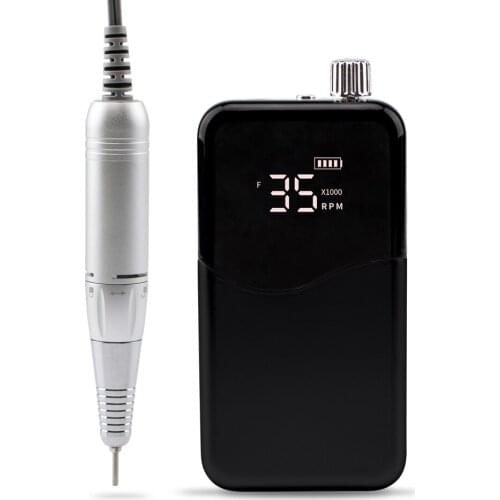 SIMINAIL Wave 35000RPM Portable Electric Nail Drill Machine Set for Professional Manicure Electric Nail File Drill Ceramic Bit