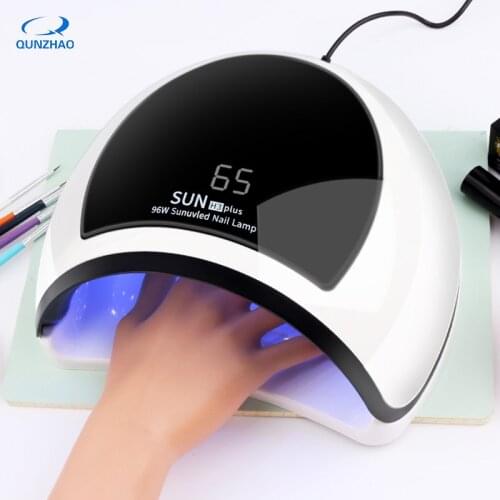 SUN H3 Plus UV LED Nail Lamp 96W Manicure Nail Dryer 39 LEDs All Gels Polish Auto Sensor Timer Manicure Tools