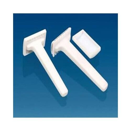 100pcs/lot Disposable shaver razor shaving knife Medical shave wool knife double layer blade