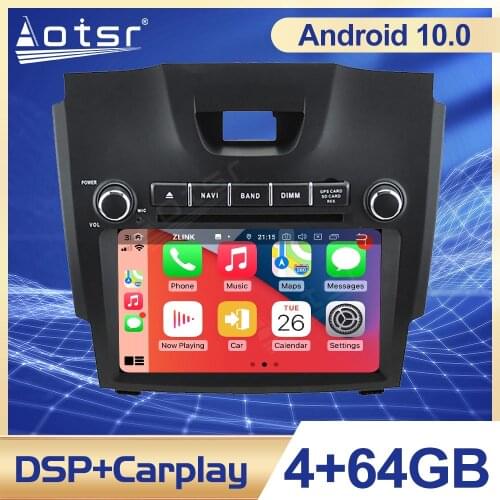 2 din Android 10 PX5/PX6 8 core Car Radio Audio Head Unit Multimedia Player GPS Navigation For Isuzu D-MAX Chevrolet S10 2015