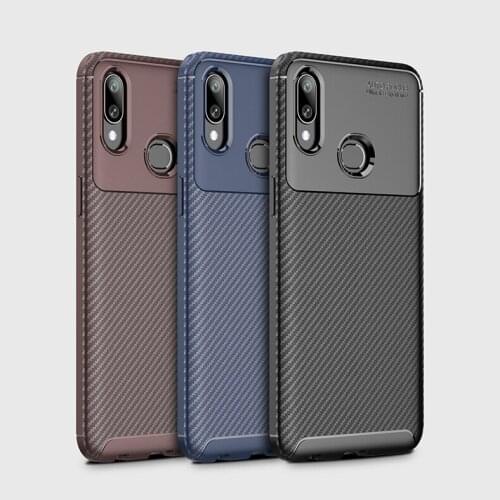 30pcs/lot Free Shipping New Carbon Fiber Soft TPU Cover Case For Samsung Galaxy A10S A20S A30S A40S A50S A70S A10E M30S