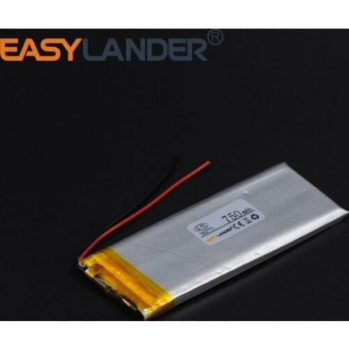 392770 3.7V 750mAh Polymer Li-ion Battery For mobile electronic part DIY Speaker Flash lighting Oticon Streamer