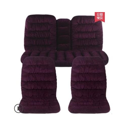 TO YOUR TASTE accessories universal crystal velvet car seat cushions for CITROEN Elysee Picasso Quatre C-Triomphe C2 C3-XR C4L