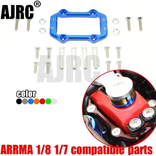 ARRMA 1/8 1/7 MOJAVE/TYPHON/SENTON/KRATON/OUTCAST/TALION is suitable for Aluminum alloy servo mount AR320193