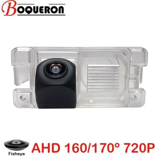 Fisheye 170 Degree HD 720P AHD Car Vehicle Rear View Reverse Camera for Mitsubishi Pajero 4 Strakar Barbarian for Fiat Fullback