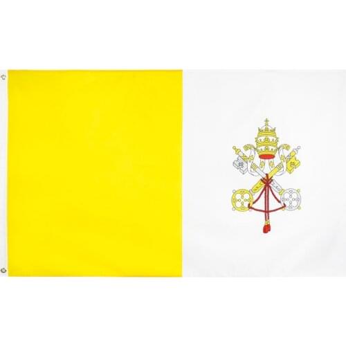 Flaglink 3x5fts 90*150cm VAT VA Vaticanae Vatican Country Flag of Vaticano
