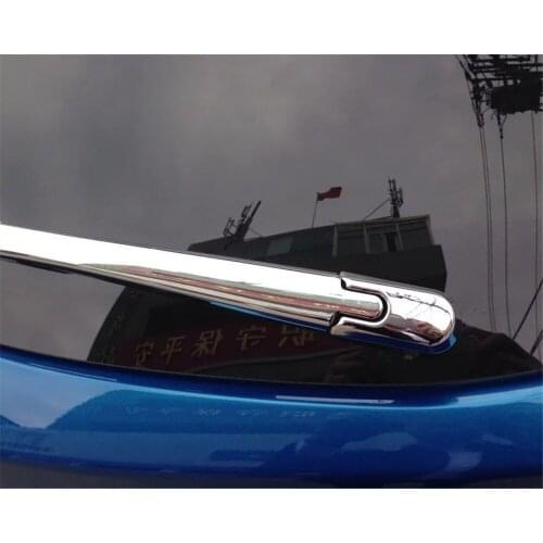 For Mazda CX-5 CX5 2013 2014 2015 2016 Chrome Chrome Rear Window Wiper Arm Blade Cover Trim Garnish Molding