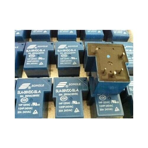 HOT NEW IC SLA-09VDC-SL-A SLA-09VDC SLA 09VDC 30A 250VAC T90 09V DC09V SONGLE DIP5