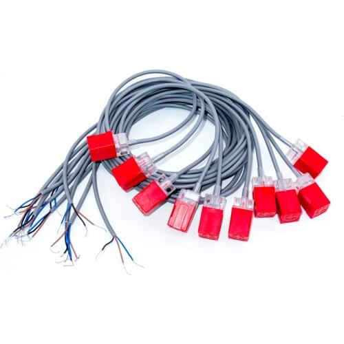 Panlongic 10PCS PL-08N Inductive Proximity Sensor Switches 8mm DC10-30V NPN NO Normal Open NEW Replace FOTEK