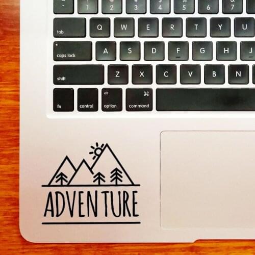 Adventure Quote Trackpad Decal Laptop Sticker for MacBook Pro16" Air Retina 11 12 13 15 inch Mac Book 14" HP Notebook Vinyl Skin