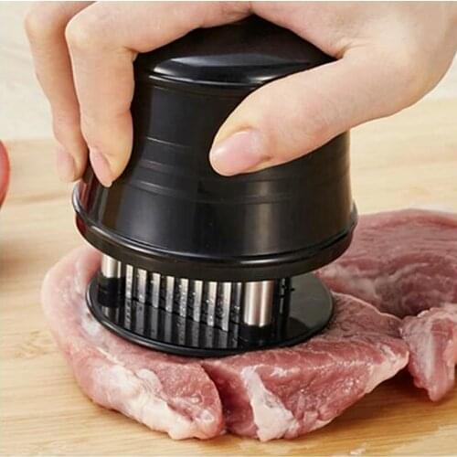 Meat Tenderizer Stainless Steel Knife Meat Beaf Steak Meat Tenderizer 56 Blades Needle Professioal Kitchen Cooking Tools WF
