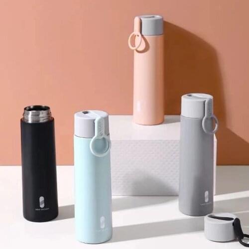 Thermos Stainless Steel Insulated Vacuum Flask Bottle Tea Cup Travel Thermoses Portable Water Bottle 270ml Thermos