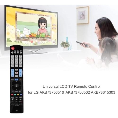Universal LCD TV Remote Control for LG AKB73756504 AKB73756510 AKB73756502 AKB73615303 AKB73275618 60LA620S