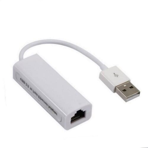 USB Ethernet Adapter 10/100Mbps Network Card Rj45 Type c USB C Lan For Macbook Windows7/8/10 Wired Internet Cable