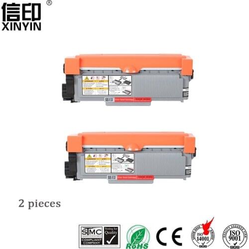 XColor 2 pcs TN660 TN2320 TN2345 TN2350 TN2356 TN2380 TN2375 TN28J compatible toner cartridge for Brother MFC-L2700DW