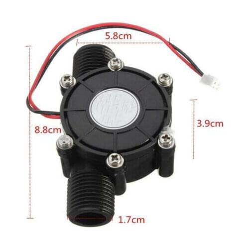 10W Water Turbine Pump Generator Tap Micro Hydro Hydroelectric DIY LED Powe