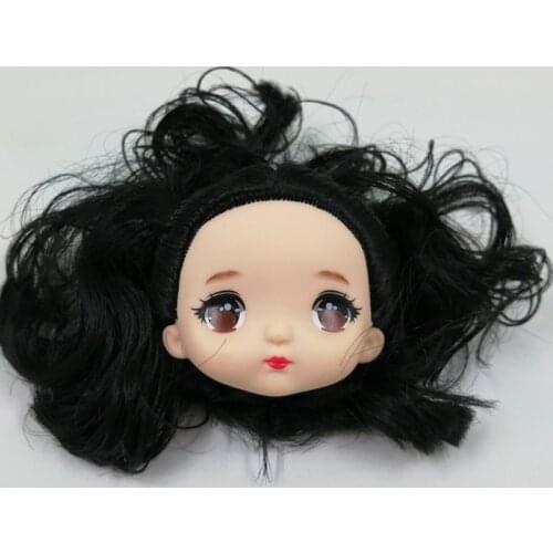 18cm Cute Anime Eyes Doll Big Head Girl Doll Cute Kawaii