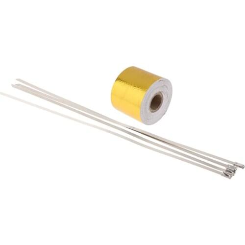 2in.x 30ft. Relfect-A-Gold Adhesive Backed Heat Shield Tape Roll