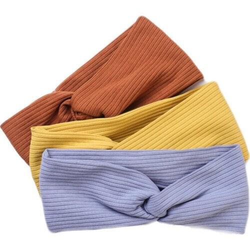 Free shipping Womens knitting headbands girls hairbands Blocking bangs Hair accessories basic rope headwear