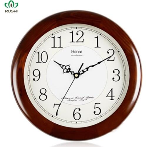 Large Wood Clocks Wall Vintage Silent Wall Clock Modern Design Shabby Chic Kitchen Wall Watches Home Decor Housewarming Gift