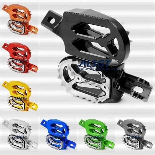 For Husaberg FE 501 250 350 390 450 570 650E FE501 FE250 FE350 FE 390 FE450 FE570 CNC Footpegs Dirt Bike Foot Pegs Rests Pedal