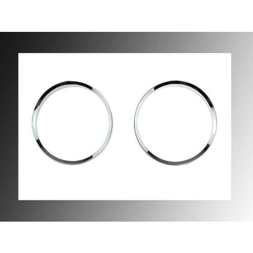 Chrome Dashboard Dial Gauge Rings Bezel Trim For BMW E60 E61 Pre-LCI M5