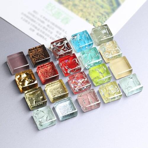 Crystal glass refrigerator magnet press photo blackboard white board magnetic refrigerator decoration