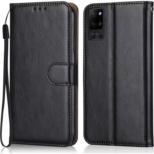 Folio Luxury Leather Case for On On Huawei Honor Play 4 Pro OXP-AN00 6.57'' Wallet Stand Flip Case Phone Bag