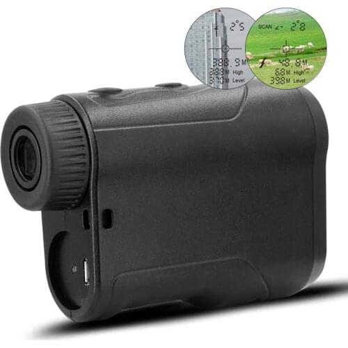 Laser Distance Meter Telescope Laser Rangefinder Mini Golf Monocular Measure Rangefinder for Hunting New 450M/600M