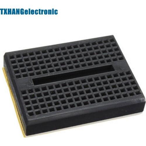 Mini Black Solderless Prototype Breadboard 170 Tie-points Shield diy electronics