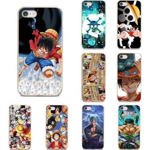 Soft Transparent Shell Covers For Huawei Honor 4C 5C 6C 7 8 9 10 7A 7C RU 5.45 5.77 9X Pro 10i Lite Anime One Piece Luffy