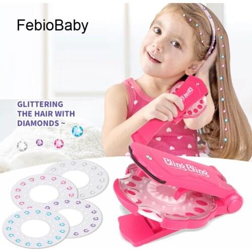 180 Gems Kit Bling Bling Deluxe Set Toy Makeup Play Glass Crystal Rhinestone Art Decoration DIY girls Hair Design Shoes Sticker