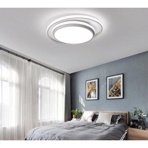 Nordic living room decoration led ceiling light led ceiling light AC85-265V living room bedroom ceiling light fans