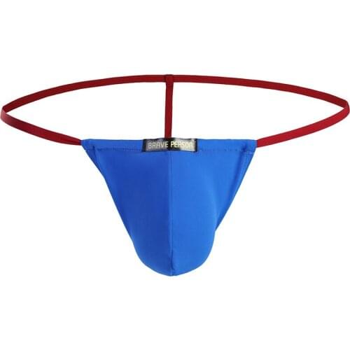 New Sexy Men Thong Low-rise Breathable Underwear G String T-back Briefs Male Bikini Tanga Hombre Panties Cuecas Jockstrap Thongs