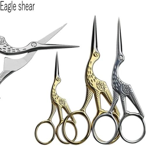 Nail Art Cuticle Stainless Steel Scissor Remover Bird Style Cleaner Makeup Manicure Cutter Nail Tools CHXG9445/1150