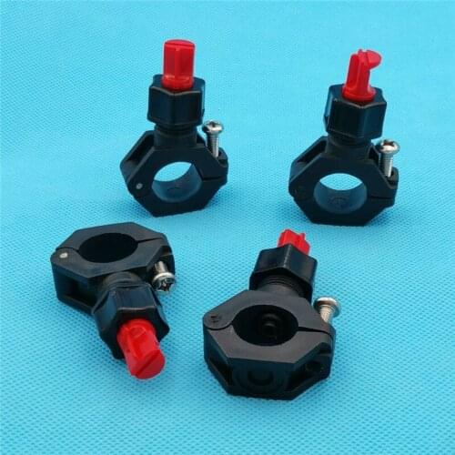 Clamp pipe fan spray nozzle,quick release clamp wide angle flat fan spray nozzle,factory cleaning,garden water sprayer nozzle