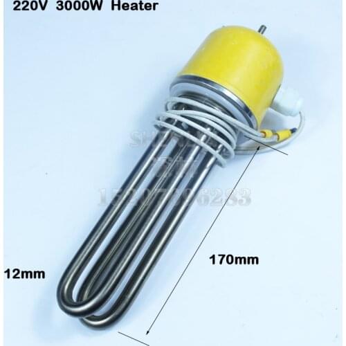 Mixing Heating Hopper Heater Accessory Heating element Stainless Hot Tube Section Piston Filling Machine Spare Part