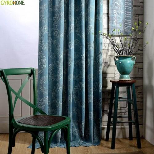 Modern Style Tulle Minimalist Linen Curtains for Bedroom Blackout Drapes For Living Room