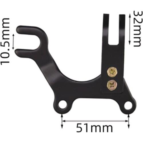 Bicycle Parts Pads MTB Hydraulic Flat Post Mount Disc Brakes Adapter Car Hillock Bike Bike Accessories Cycling Rockbros