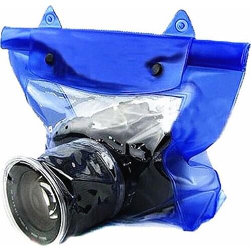 Waterproof Camera Case Transparent SLR Camera Dry Bag Protection Cover, Underwater Diving Mobile Phone Camera Storage Case Pouch