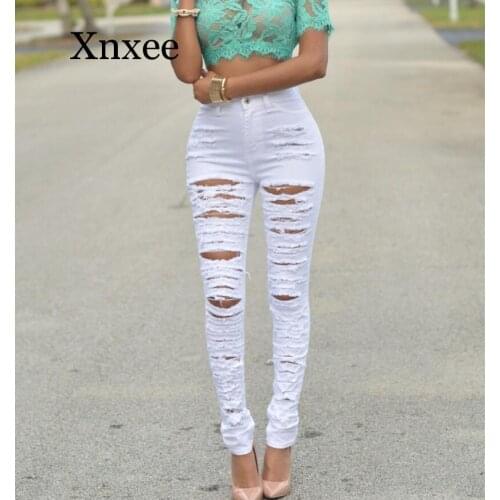 Xnxee Womens Boyfriend Jeans
